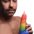 Pride Pecker Dick Drip Candle - Rainbow - Image 3