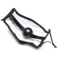 Under Cover Ball Gag Face Mask - Image 4